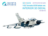 1/32 Quinta Studio Tornado ECR Italian 3D-Printed Interior (Italeri) (with 3D-printed resin parts) QD+32232