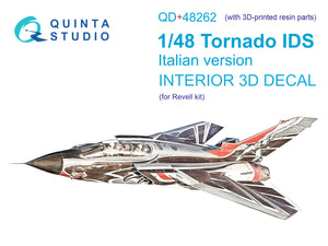 1/48 Quinta Studio Tornado IDS Italian 3D-Printed Interior (for Revell kit) (with 3D-printed resin parts) QD+48262