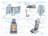 1/48 Quinta Studio Su-17M4/22M4 3D-Printed Interior (for Hobby Boss kit) QD+ 48480