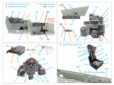 1/48 Quinta Studio F-4N Phantom II 3D-Printed Interior (for Academy kit) QD+48486