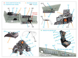 1/48 Quinta Studio F-4J Phantom II 3D-Printed Interior (for Academy kit) QD+48489