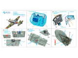 1/48 Quinta Studio Mig-3 3D-Printed Interior (for Trumpeter kit) QD+ 48511