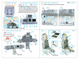1/48 Quinta Studio Tornado Gr.1 3D-Printed Interior (for Italeri kit) (with 3D-printed resin parts) QD+ 48520