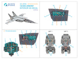 1/48 Quinta Studio MiG-25RB/MiG-25RBT 3D-Printed Interior (with 3D-printed resin parts) (ICM kit) QD+ 48558