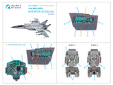 1/48 Quinta Studio MiG-25PD 3D-Printed Interior (with 3D-printed resin parts) (ICM kit) QD+ 48560