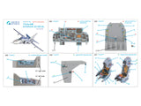 1/72 Quinta Studio Su-24m 3D-Printed Interior w/3D Resin parts (Zvezda) QD+ 72116