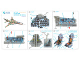 1/72 Quinta Studio Su-17M3 3D-Printed Interior w/3D Resin parts (Modelsvit) QD+ 72168