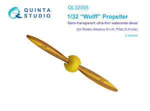 1/32 Quinta Studio Wolff Propeller Decals (Roden) QL-32005
