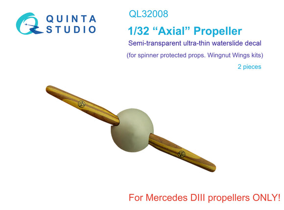 1/32 Quinta Studio Axial Propeller Decals (WNW) QL-32008