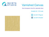 1/32 Quinta Studio Varnished Canvas, Shaded, Semi Transparent Decals QL-32015