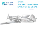 1/32 Quinta Studio Yak-9T Flaps and Panels (ICM) QP32014