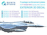 1/32 Quinta Studio F-16 block 40/42 reinforcement plates (Academy) QP32016