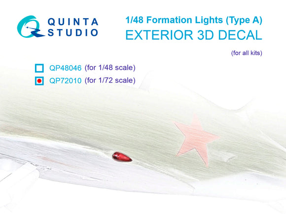 1/72 Quinta Studio Formation Lights (Type A) (for all kits) QP72010