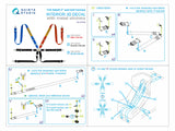1/24 Quinta Studio Sabelt 2inch seat belt harness, red (With metal buckles) (all kits) QR+24002