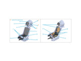 Quinta Studio K-36L (early) ejection seat (for Su-25 aircraft until 2007) (All kits) QR+32040