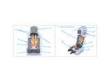 Quinta Studio K-36DM (initial release) ejection seat (for Su-17M3/M4/UM3/22, Su-24, MiG-29 9-12 Early aircraft) (All kits) QR+48073