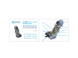 Quinta Studio K-36DM Series2 (early) ejection seat (for MiG-29, MiG-31, Su-27, Su-33 aircraft until 2007) (All kits) QR+72033