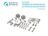 1/35 Quinta Studio Dodge WC-54 detailing set (Zvezda) QT 35009