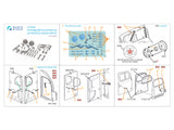 1/35 Quinta Studio Dodge WC-54 detailing set (Zvezda) QT 35009