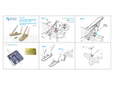 1/48 Quinta Studio I-16 Ski landing gear (Non-retractable version) (all kits) QT 48037