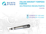 1/48 Quinta Studio Italian WWII aircraft torpedo F200-450 (all kits) QT48076