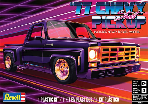 1/25 Revell 1977 Chevy Street Pickup #4552 NEW!