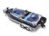 1/25 Revell Gone Fishing 1980 Ford Bronco w/Bass Boat & Trailer 85-7242