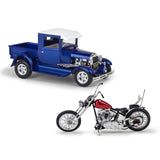 1/25 Revell 1929 Ford Model A Hot Rod Pickup Truck w/California Street Chopper 85-4565 NEW RELEASE!