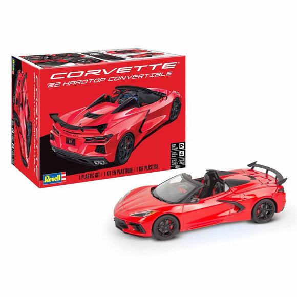 1/25 Revell 1/25 2022 Corvette Hardtop Convertible (New Tool) 85-4583