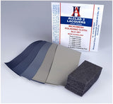 Alclad Micromesh Polishing Cloth Set (5 diff grades sandpaper & rubber support block) #301