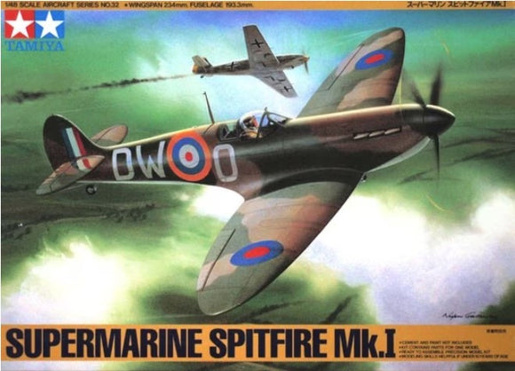 1/48 Tamiya Supermarine Spitfire Mk.I 61032 (SEALED)
