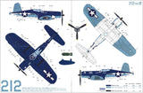 1/48 Magic Factory 1/48 F4U-1A/2 Corsair (Dual Combo, Limited Edition) 2 Kits In one Box #5001