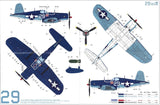 1/48 Magic Factory 1/48 F4U-1A/2 Corsair (Dual Combo, Limited Edition) 2 Kits In one Box #5001