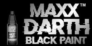Green Stuff World MaxX Darth Paints "The Blackest Black"