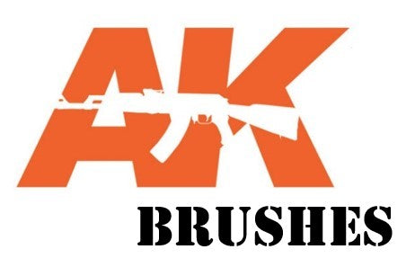 AK Interactive Paint & Weathering Brushes