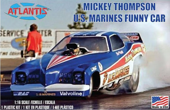 1/25 Atlantis 	1/16 Mickey Thompson US Marines Funny Car (formerly Revell) 1499
