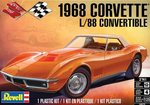 1/25 Revell 1968 Corvette L88 Convertible  85-4572