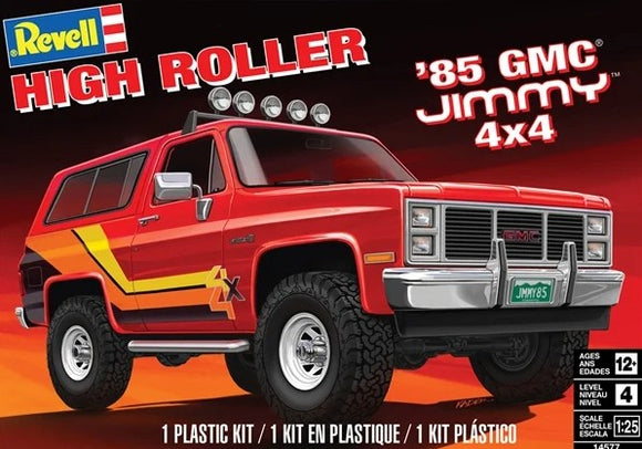 1/25 Revell 1985 GMC Jimmy 4x4 High Roller Truck 85-4577