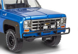 1/25 Revell 1978 Chevy Off-Road 4x4 Pickup Truck w/Malibu Grand Prix Virage Race Car & Trailer 85-4581