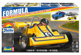 1/25 Revell 1978 Chevy Off-Road 4x4 Pickup Truck w/Malibu Grand Prix Virage Race Car & Trailer 85-4581