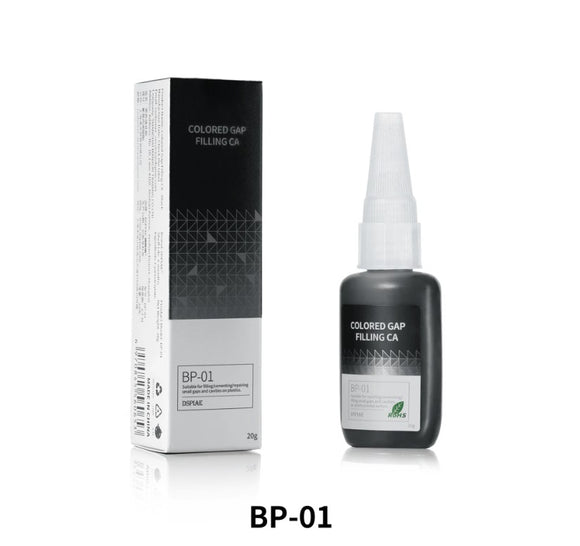 DSPIAE Colored Gap Filling CA - Black   DSP-BP-01  20g