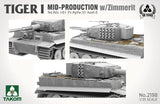 1/35 Takom Tiger I Mid-Production w/Zimmerit Sd.Kfz.181 Pz.Kpfw.VI Ausf.E 2198 NEW TOOL!