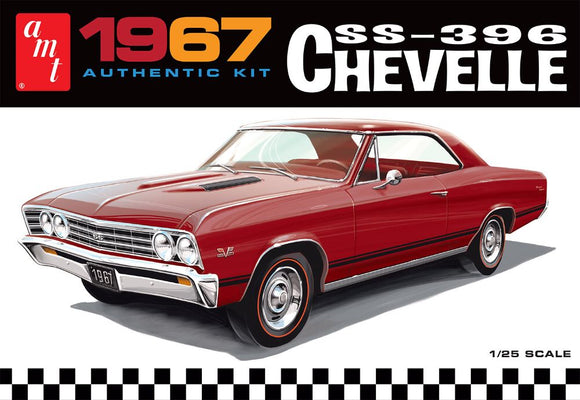1/25 AMT 1967 Chevrolet Chevelle SS396 Hardtop 1388