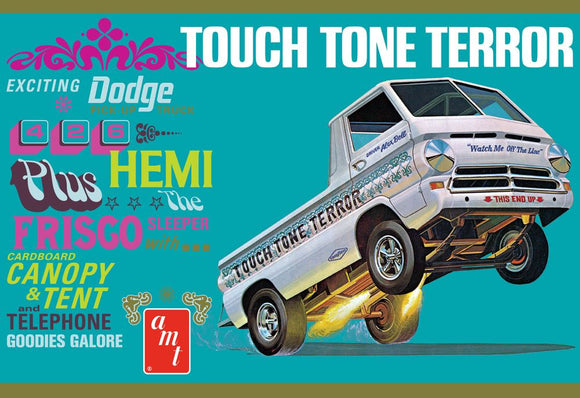 1/25 AMT Touch Tone Terror 1966 Dodge A100 Pickup Truck 4-in-1 kit 1389