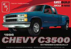 1/25 AMT 1996 Chevy C3500 Extended Cab Dually Pickup Truck (Easy Build) 1409