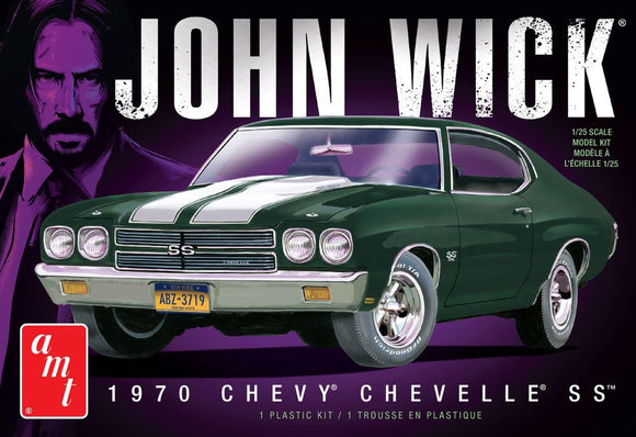 1/25 AMT John Wick 1970 Chevy Chevelle SS (1453)