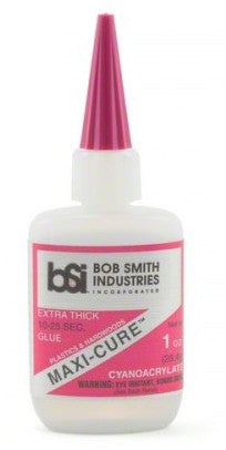 Bob Smith Industries Maxi-Cure Extra Thick CA Glue 1/2 oz