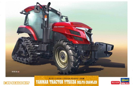 1/35 Hasegawa Yanmar YT5113A Delta Crawler Farm Machinery 66104