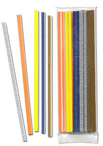 Stevens #101 Swizzle Stick Sanding Sticks 15 Pack Assorted Fine Grit #101