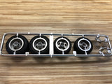 1/24 Aoshima "Cragar" American SS Tire & Wheel Set (4) 06624
